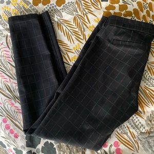 Kut Ankle Plaid pants